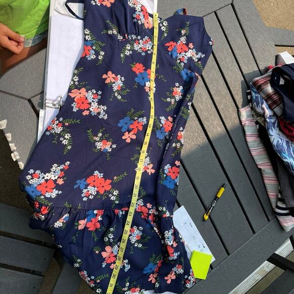 MICHAEL KORS, navy floral sundress, women's size S - Picture 11 of 12